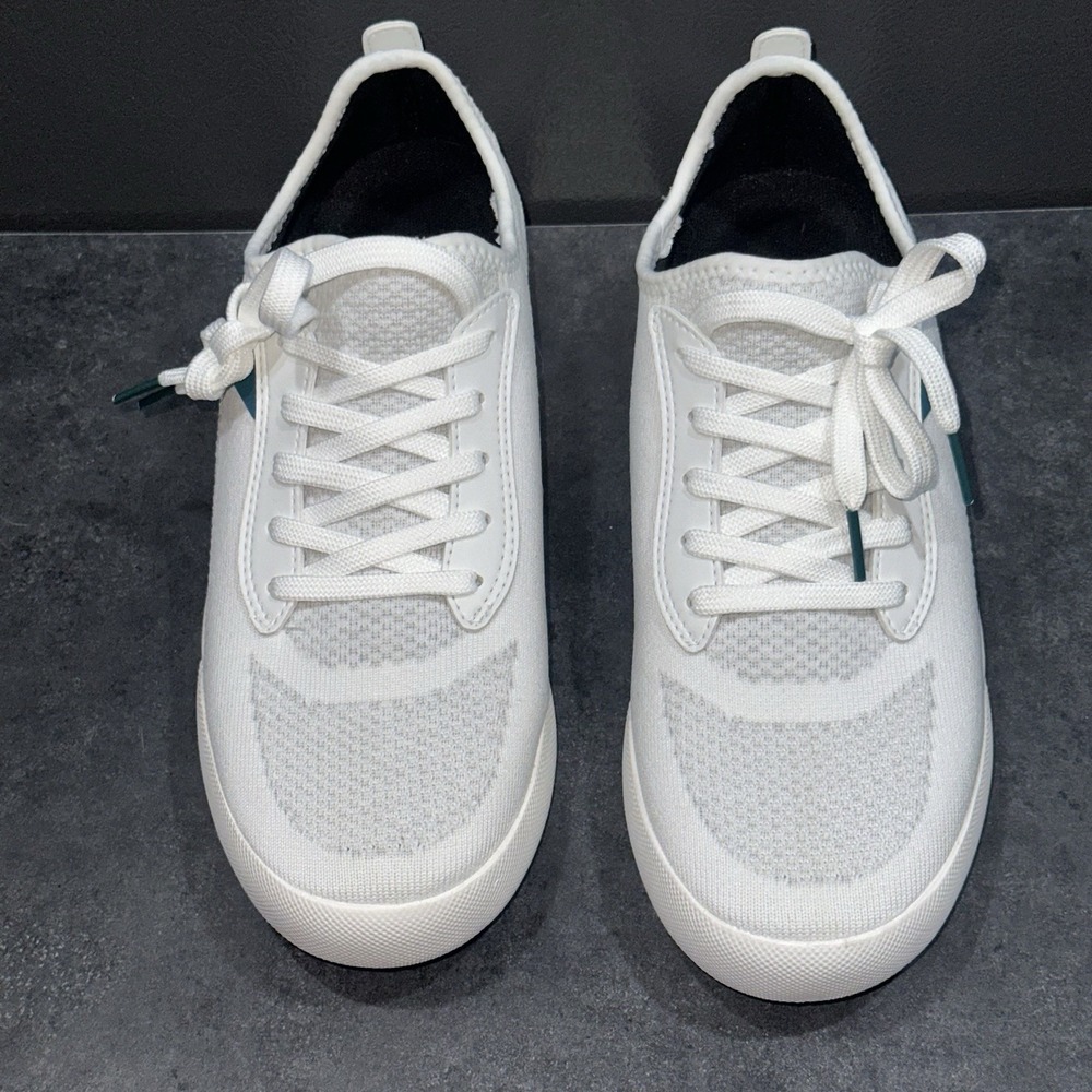 Vessi Weekend Sneaker Womens Size 8 Waterproof Shoes Marble White Spring EUC - Picture 6 of 12
